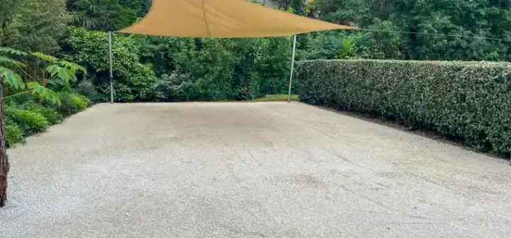 Allées de jardin en gravillons